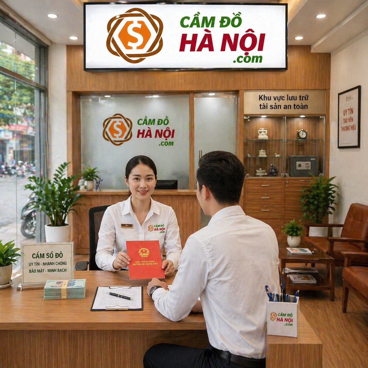 Dịch vụ cầm sổ đỏ Hà Nội - Giải ngân nhanh trong 1 giờ